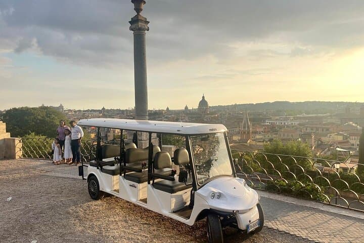 Rome Private Golf Cart Tour with Trastevere Wine & Food Tasting photo 5