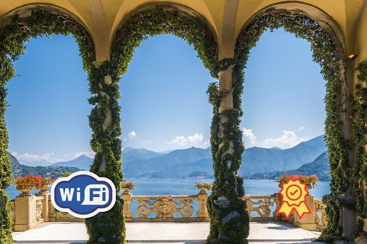 Day trip from Milan to Lake Como and Bellagio with public boat cruise