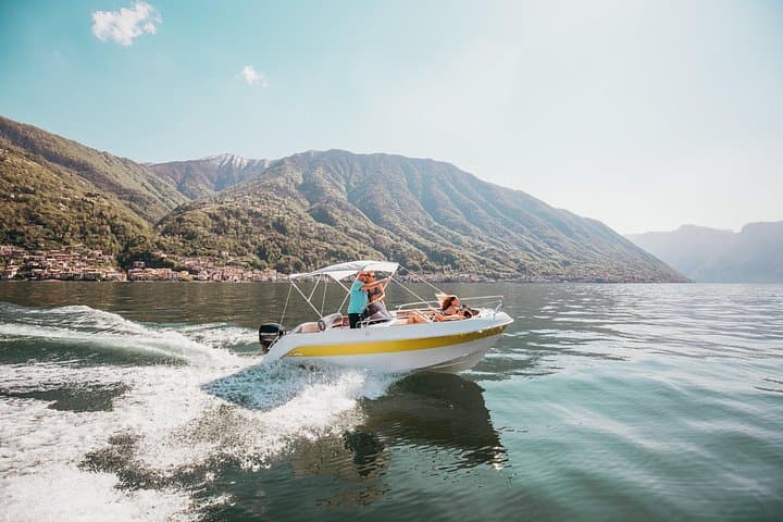 Self-Drive Motorboat on Lake Como — Cruise from Como to Varenna