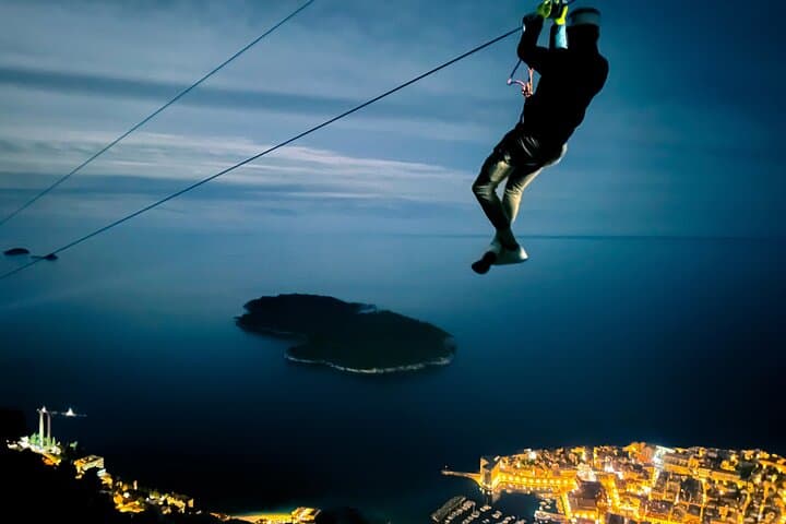 Night Zipline Over Dubrovnik: Zip Under the Old Town Lights photo 2
