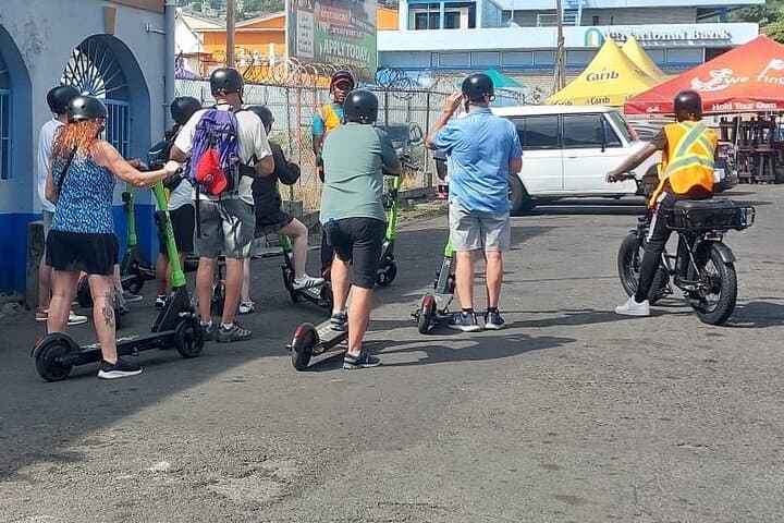 Glide Kingstown: Guided eScooter City Tour of St Vincent photo 2