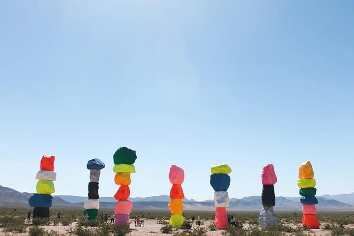 Small-Group Las Vegas Tour: Seven Magic Mountains, Nelson Ghost Town & Pioneer Saloon photo 4