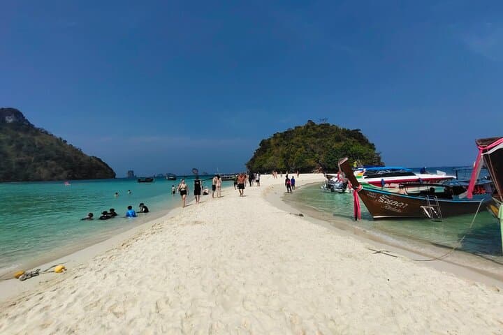 Private Longtail Boat Charter: Krabi 4-Island Snorkel & Railay Beach Day Trip