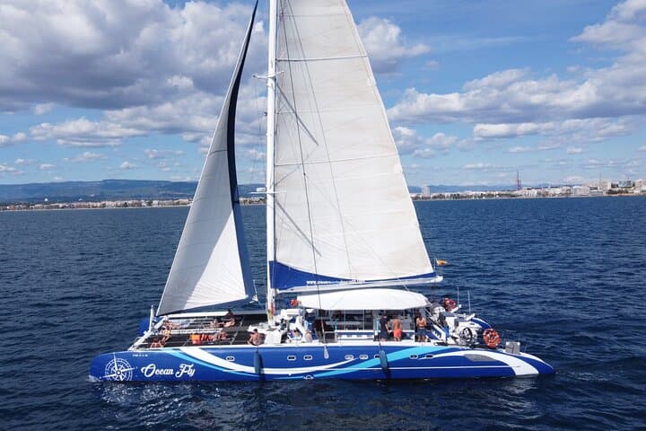 Short Catamaran Cruise Along Cambrils Coast — 1-Hour Sailing Experience