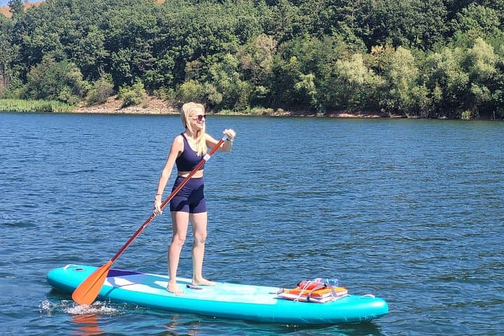 SUP-er Adventure at Lake Pancharevo — Paddle Boarding Near Sofia, Bulgaria photo 2