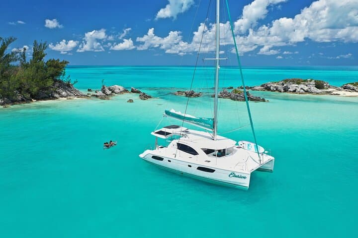 Private Catamaran Charter in Bermuda: Snorkel Reefs, Paddle, and Cliff-Jump on a Bespoke Day Sail photo 1
