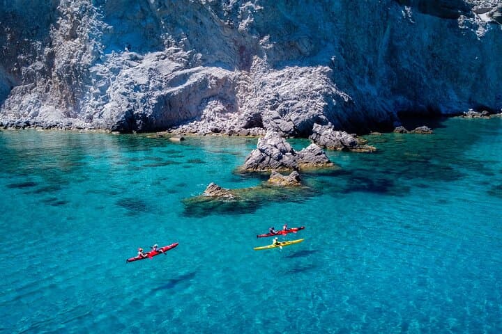 Private Kayaking Tour: Secrets of Milos' Volcanic Coastline photo 5