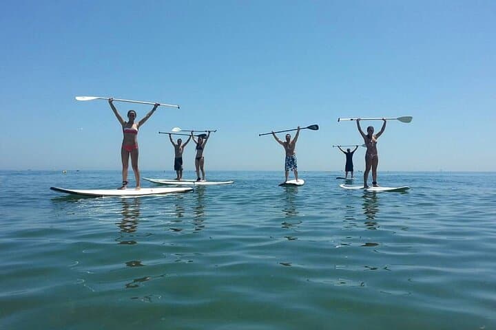 Stand Up Paddle Tour and Paella Lunch on Valencia's Malvarrosa Beach