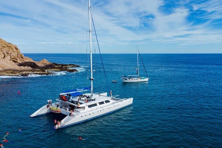 Cabo San Lucas Catamaran: Snorkel Pelican Rock or Sunset Cruise photo 6