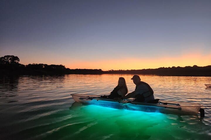 Sunset & Glow Kayaking on Grapevine Lake — Guided LED Night Paddle photo 2