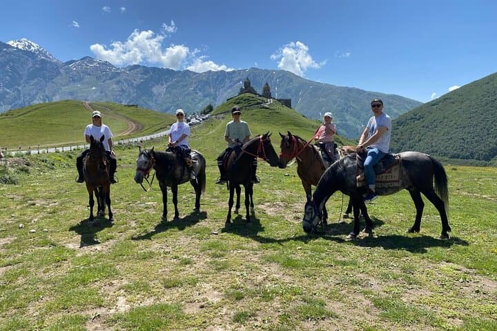 Horseback to Gergeti Trinity: Ride to Kazbegi's Mountain Church