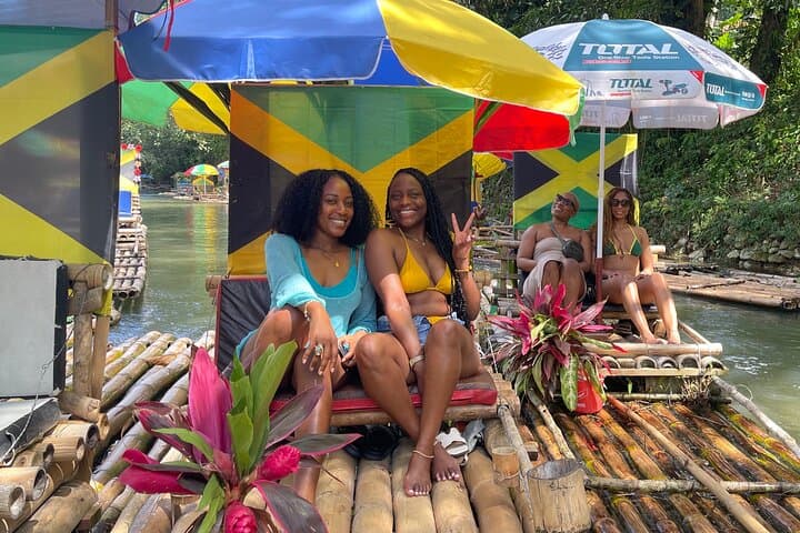 Montego Bay Bamboo River Rafting on the Great River — VIP Rafting & Limestone Foot Massage