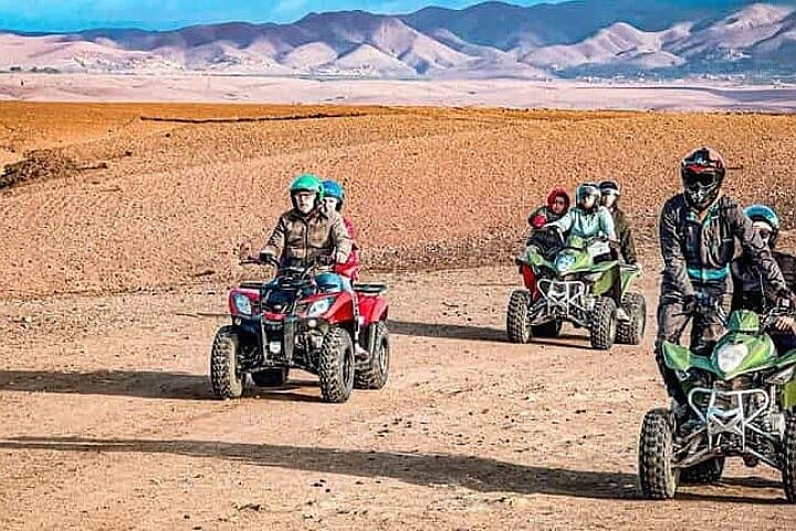 Agafay Desert Quad Biking, Sunset Camel Ride & Dinner Show from Marrakech photo 3