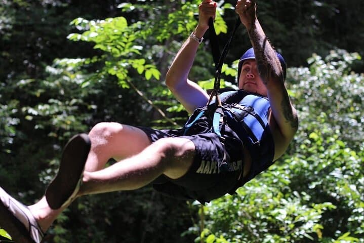Damajagua Waterfalls and Zipline Super Combo — 7 Cascades from Puerto Plata photo 4