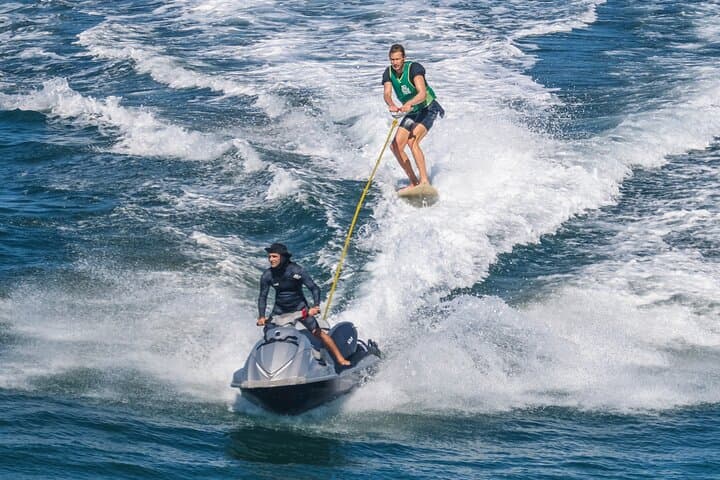 Jet-Ski Surfing at Barra: Tow-In & Wake Surf Experience photo 2