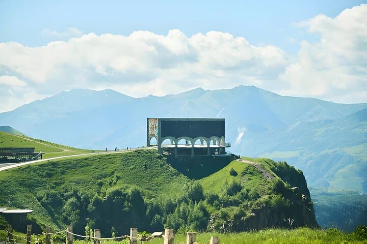 Kazbegi & Gudauri Day Trip from Tbilisi — Ananuri, Zhinvali and Gergeti Highlights photo 3