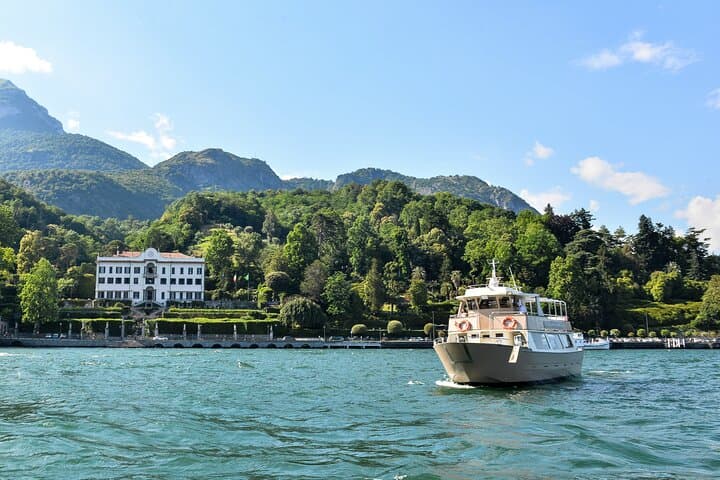 Full-Day Lake Como: Como, Bellagio & Varenna Boat Cruise from Milan photo 1