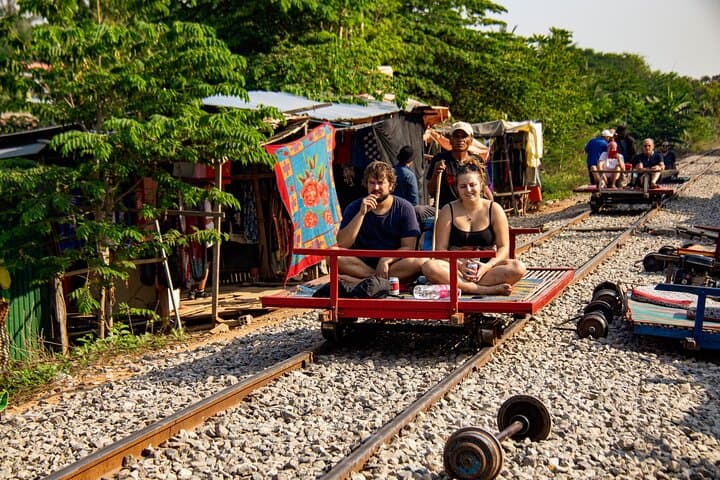 Siem Reap to Battambang: Bamboo Train, Phnom Sampov Bat Cave & Sunset Tour photo 3