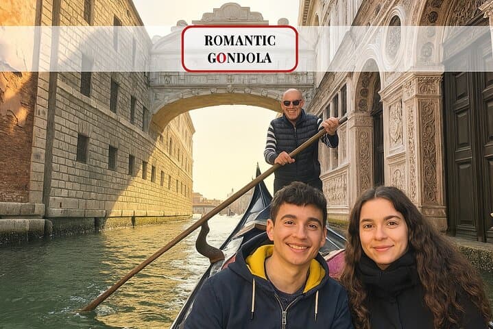 Venice Gondola Ride under the Bridge of Sighs — 45-Min Historic Canal Experience