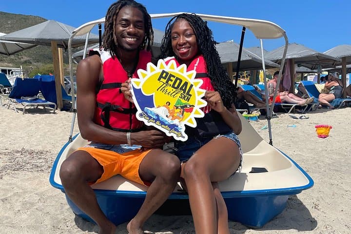 Pedal Boat Rental at Cockleshell Beach, St Kitts — 35-Min Island Paddle photo 4
