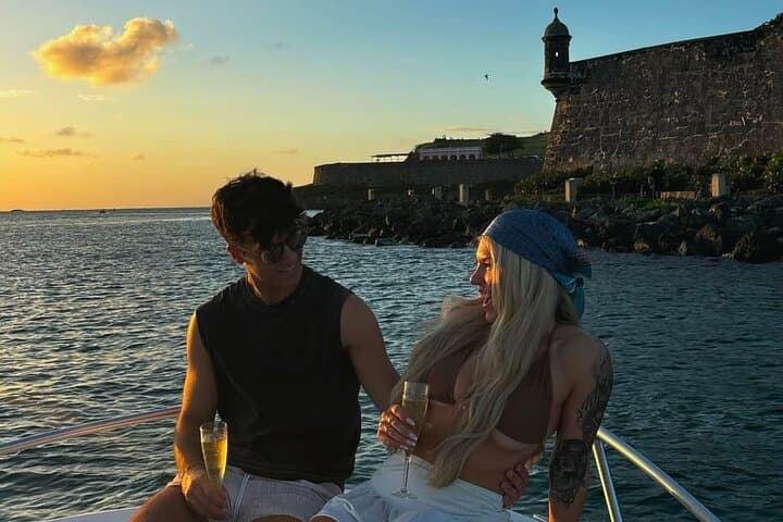 Private Old San Juan Bay Sunset & Night Boat Cruise — Old San Juan Harbor Experience photo 1