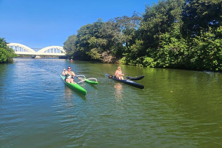 North Shore Outrigger Canoe and Turtle Snorkel — Haleiwa Private Tour