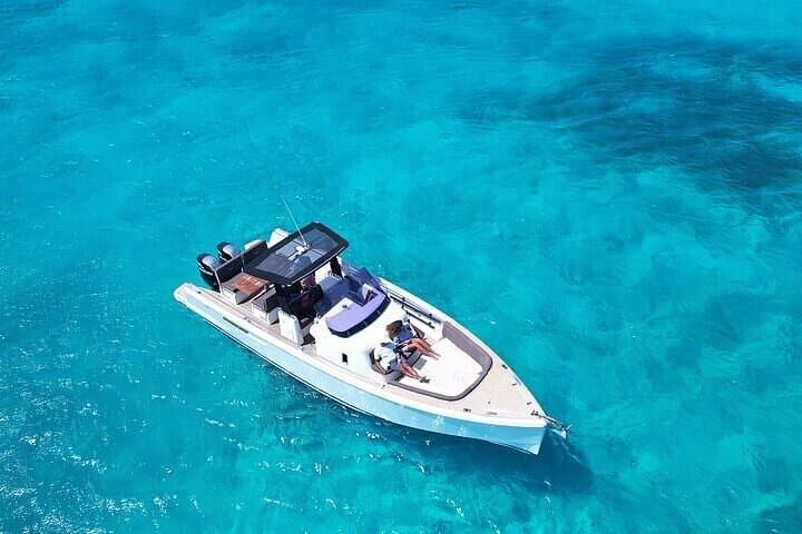 Private Sunset Dinner Cruise from Grace Bay — Pine Cay, Sand Dollar Bar & Half Moon Bay