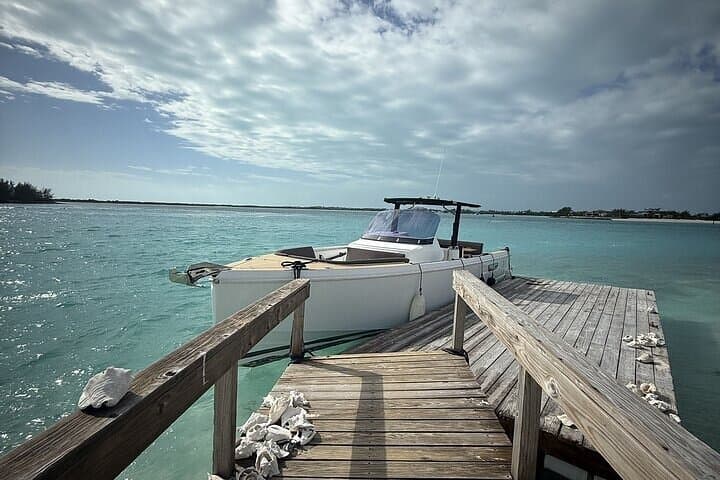 Private Sunset Dinner Cruise from Grace Bay — Pine Cay, Sand Dollar Bar & Half Moon Bay photo 4