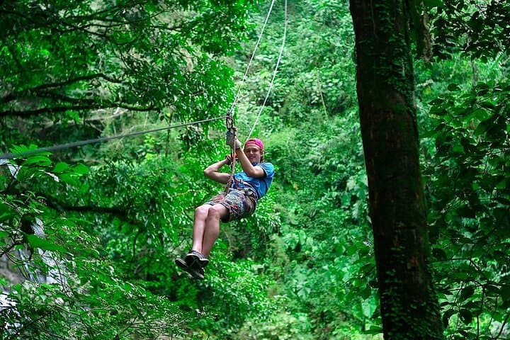 Introductory Zipline Over Río Indio — 30-Minute Canopy Trial in El Valle de Antón photo 3