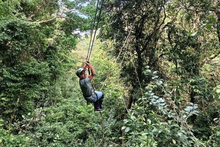 Introductory Zipline Over Río Indio — 30-Minute Canopy Trial in El Valle de Antón photo 6