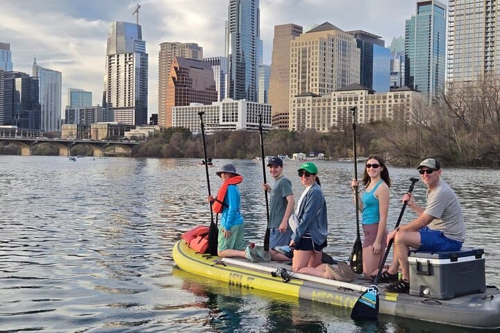 Giant Paddleboard Sunset Tour in Downtown Austin — Watch the Congress Avenue Bats photo 6