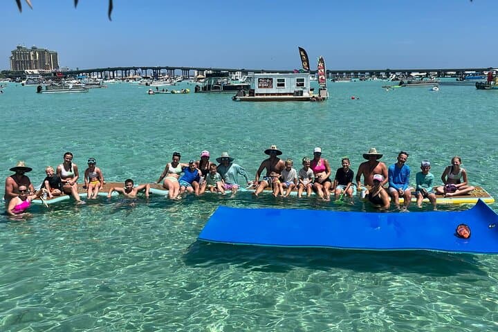 Crab Island Tiki Boat Cruise: 3-Hour Destin Sandbar Party photo 1
