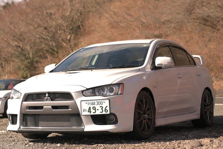 Night Drive the Wangan & C1 in an Evo X — Daikoku PA Meet and Rainbow Bridge Loop photo 3