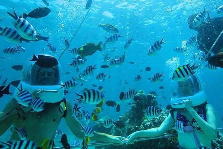 Bali Sea Walker at Tasa Pasir — Private Underwater Helmet Walk in Kuta photo 1