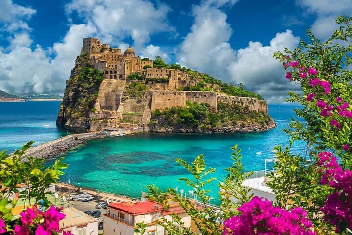 Naples to Ischia, Procida & Punta Pennata: Full-Day Boat Tour from Rome