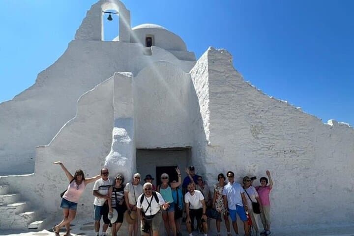Half-Day Mykonos Shore Excursion: Armenistis Lighthouse, Beaches & Mykonos Town