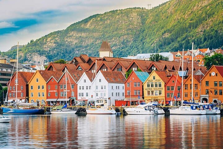 Explore Bergen’s Historic Bryggen and Panoramic Fløyen Views: A Perfect Fjord City Shore Excursion photo 2