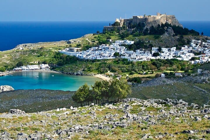 Private Rhodes Highlights Tour with Lindos, Wine & Olive Oil Tasting