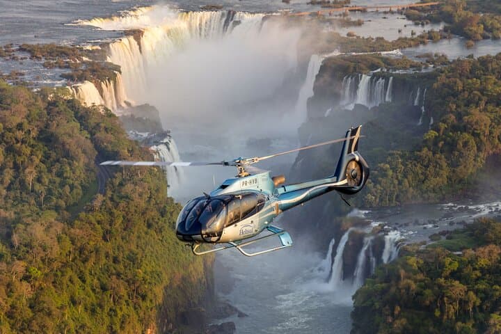 Full-Day Iguazu Falls Helicopter, Trail and Macuco Safari from Foz do Iguaçu