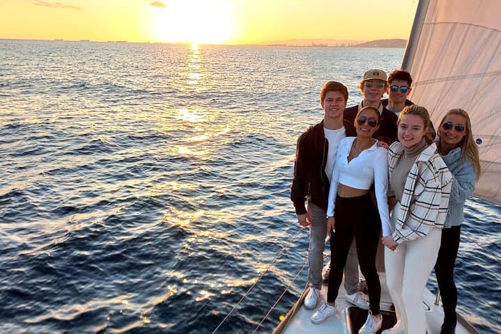 Luxury Private Sunset Cruise from Port Vell — Barcelona Open-Bar Sailing Experience