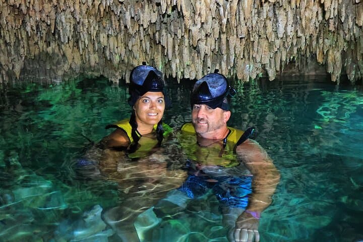 Tulum Ruins to Jungle: Snorkel, Zipline & Rappel Adventure photo 2