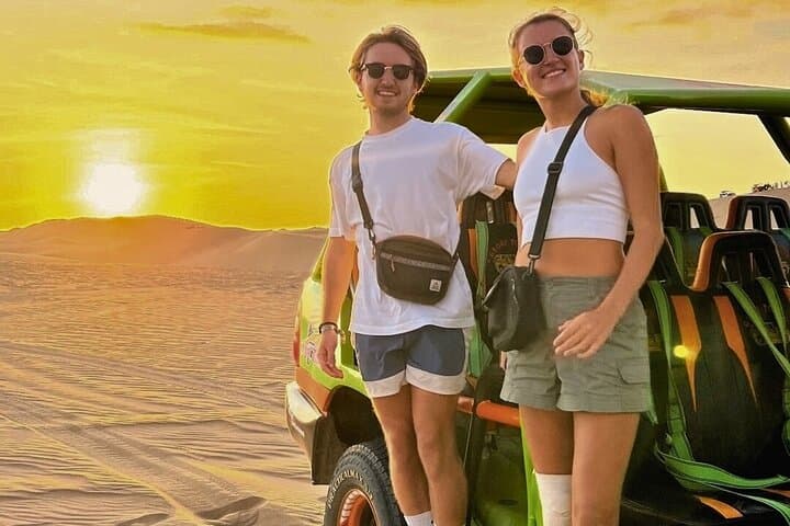 Huacachina Dune Buggies and Sandboarding at Sunset: Ica Desert Adventure photo 1