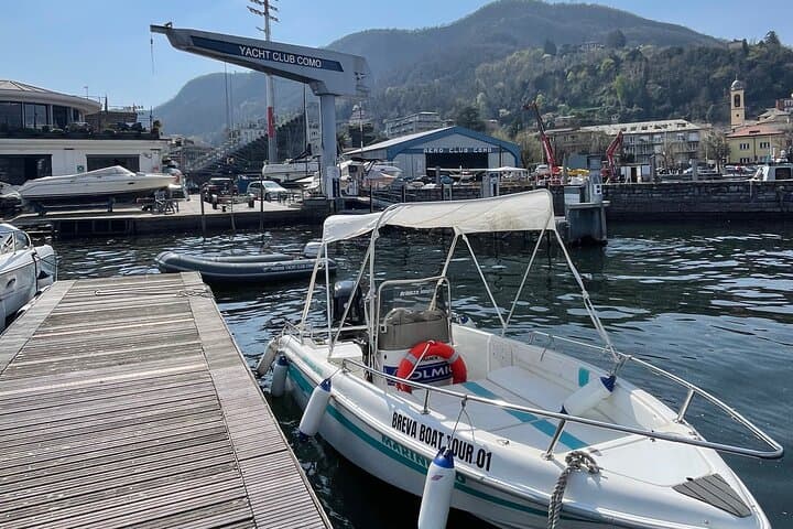 Self-Drive Boat Rental on Lake Como — Private Marinello Tour from Como