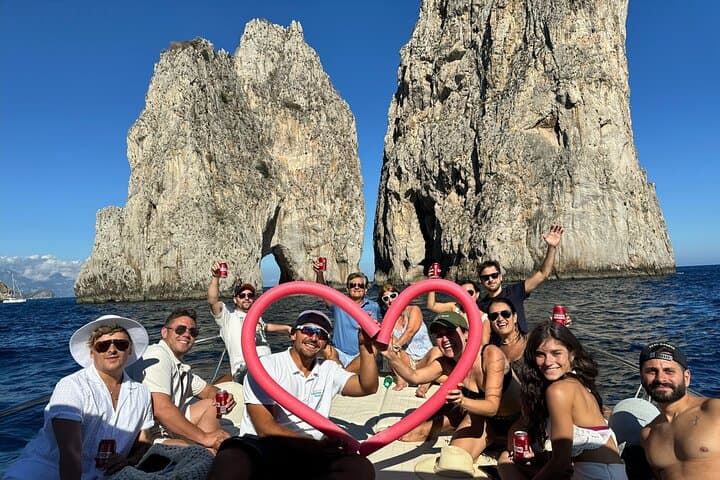 Capri Afternoon Boat Tour from Sorrento — Blue Grotto, Grottos & Faraglioni Swim