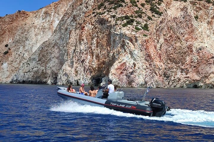 Private Boat Tour to Polyaigos — Swim Kalogeros Bay & See the Lighthouse from Sifnos photo 6