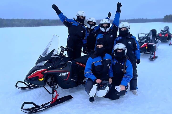 Drive 2025 Snowmobiles on a Rovaniemi Arctic Safari with Lakeside BBQ photo 2