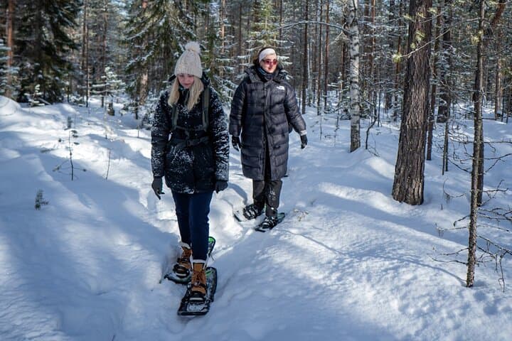 Snowshoe Vikaköngäs: Rovaniemi Wilderness Expedition with Barbecue photo 3