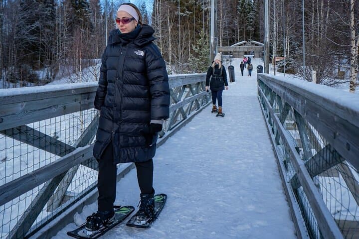 Snowshoe Vikaköngäs: Rovaniemi Wilderness Expedition with Barbecue photo 5