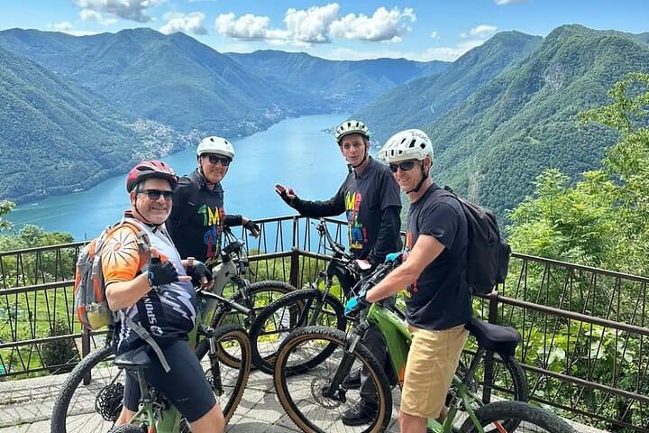 Lake Como Mountain E‑Bike Tour: Pigra, Val d'Intelvi & Rifugio Venini Ride photo 3