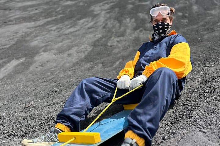 Cerro Negro Volcano Boarding: Private Sandboard Adventure from León photo 3